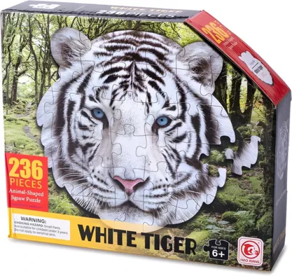 Puzzle Biely tiger