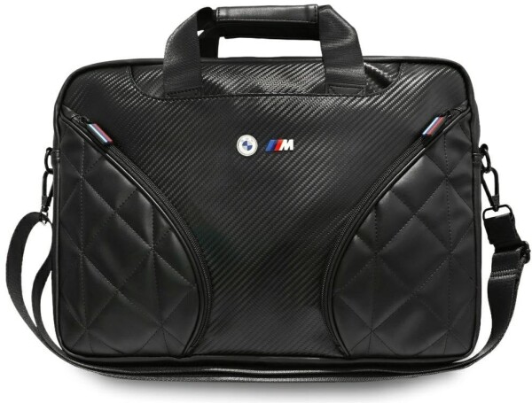 BMW Taška Carbon Pockets&Metal Logo 16" Čierny