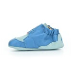 Affenzahn Krabbelschuh Leder Crawly Shark Blue barefoot capáčky 19 EUR