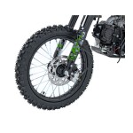 Mamido Detská benzínová motorka RamiGO IMMORTAL 110CC zelená