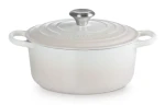Le Creuset Signature Hrniec s pokrievkou 24 cm biela (21177247164430)