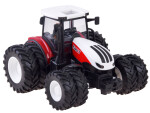 Mamido Elektrický traktor na diaľkové ovládanie, gumové kolesá + príves RC0601