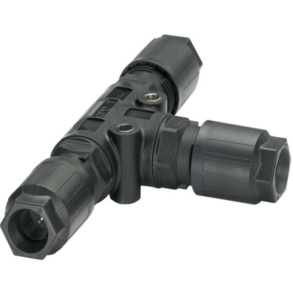 Phoenix Contact QPD T 4PE 3X9-16 BK 1405402 rozvádzač pre guľatý faston, 1 ks; 1405402