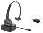 Conceptronic POLONA03BD čierna / Bluetooth headset / mono / on-ear / BT 5.0 / výdrž 22 h (POLONA03BD)