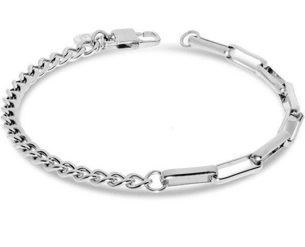 Liu Jo Moderný oceľový náramok pre mužov MLJ441