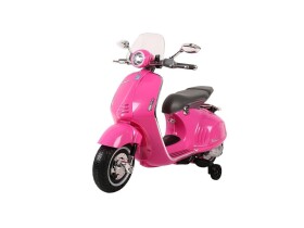 Mamido Detský elektrický skúter Vespa GTS ružový
