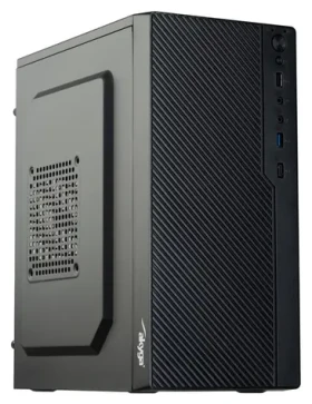 Akyga AK36BK čierna / PC skriňa / Micro Tower / mATX, Mini-ITX / 2x USB 2.0, 1x USB 3.2 Gen 1 / bez zdroja (AK36BK)