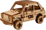 Wooden City 3D Drevené puzzle Superfast Rally Car 3