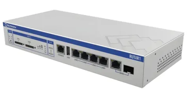 Teltonika RUTXR1 / Router / Rack / LTE Cat 6 / Wi-Fi / Dual SIM (RUTXR1000000)