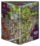 HEYE Puzzle Mačacia párty