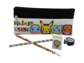 CYP Brand Pokémon Školní set malý / Školní set / penál, tužky, guma, ořezávátko (GS-606-PKEPM)
