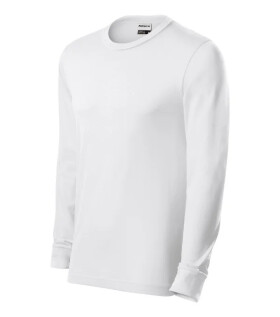 Tričko Resist LS unisex biele M
