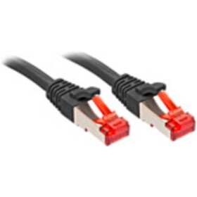 LINDY 47781 RJ45 sieťové káble, prepojovacie káble CAT 6 S/FTP 5.00 m čierna 1 ks; 47781
