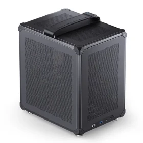 Jonsbo C6-ITX čierna / mITX / 1x USB-A / 1x USB-C / bez zdroja (C6-ITX-BLACK)