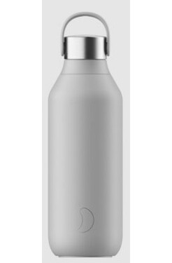 CHILLY#39;S Series 2 Water Bottle 500ml Granite Grey / Termo fľaša / Nerezová oceľ (B500S2GGRY)