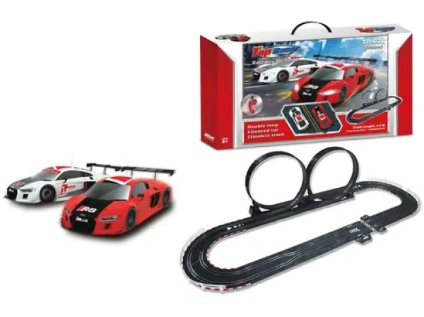 MaDe 16791 Autodráha s lopingami Audi