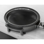 Clatronic PP 3401 / Multifunkčná elektrická pizza panvica / 1500 W / priemer 32 cm / čierna (4006160511291)