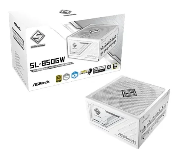 ASRock Steel Legend SL-850GW / ATX / 850W / 80 PLUS Gold / 135 mm / Modulárny (90-UXS085-GFEABA)