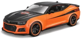 Maisto Harley-Davidson Custom 2017 Chevrolet Camaro ZL1 čierno-oranžová