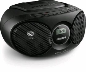 Philips AZ215 čierna / Rádio / FM / CD (AZ215B)