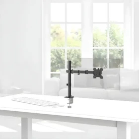 HAMA Stolný držiak pre 1 monitor 35" čierna / Stolný držiak / 1 rameno / VESA 75x75-100x100 / nosnosť 12 kg (00220901)
