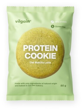 Vilgain Protein Cookie – matcha latté s ovsenými vločkami 80 g