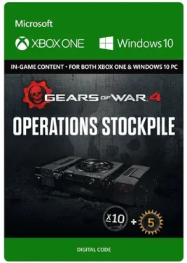 XONE Gears of War 4: Operations Stockpile / Elektronická licencia / Akčné / Angličtina / od 18 rokov / Herný obsah (7LM-00013)