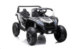 Mamido Elektrické autíčko Buggy UTV Strong 24V nafukovacie kolesá biele