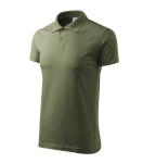 Single J. pánske polo tričko khaki 2XL
