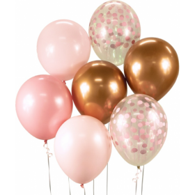 Sada ružových balónikov 7ks - Godan - Godan