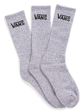 Vans CLASSIC CREW 3PK HEATHER GREY moderné farebné pánske ponožky - 10-13