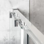 KERRA - Sprchovací kút Solid SQ 80 CHR (s vaničkou) 5907548124463