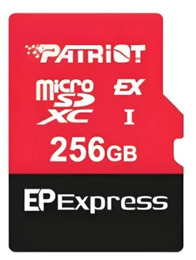 Patriot EP Express microSDXC 256 GB / Pamäťová karta / UHS-I U3 V30 / Class 10 / 800/600 MB/s (PEF256GEPEXMCX)