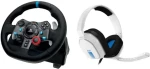 Logitech G29 Driving Force S / Herný volant s pedálmi + slúchadlá Astro A10 (991-000486)
