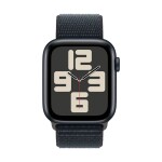 Apple Watch SE (2023) GPS 44 mm hliníkový plášť Remienok Sport Loop midnight (polnočná čierna); MREA3QF/A