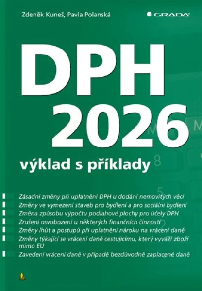 DPH 2026 - výklad s příklady, Kuneš Zdeněk