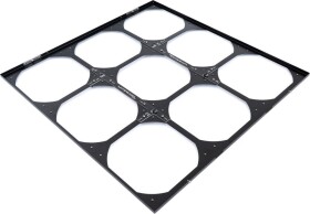 Watercool MO-RA IV 600 Lfterrahmen - 200mm, schwarz