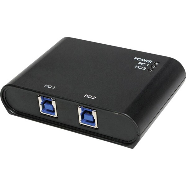 LogiLink UA0216 / USB-B 3.0 Switch / 1x USB-A / 2x USB-B (UA0216)