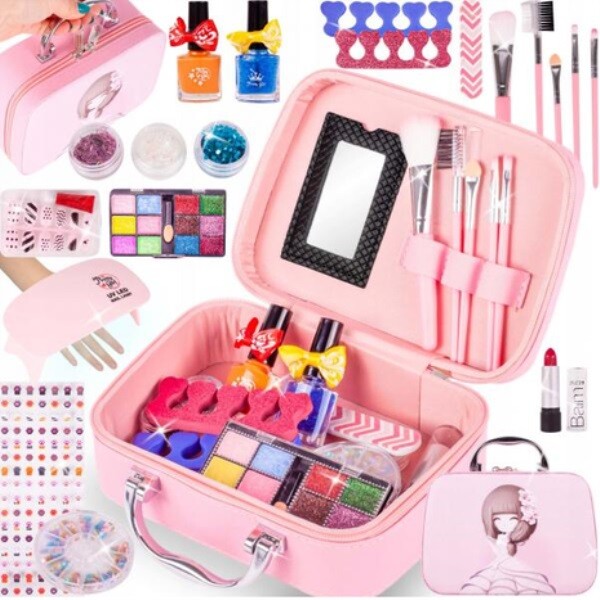 MalPlay Detská kozmetika v kufríku Make-up Malá Lady