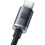 Baseus CAJY000501 Kábel USB-A (M) - USB-C (M) 2 m čierna / 100W (CAJY000501)