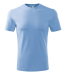 Klasické nové pánske tričko sky blue XL