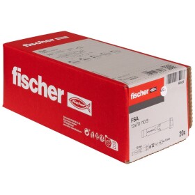 Fischer FSA 12 x 70/10 S puzdrová kotva 76 mm 30 mm 68526 20 ks; 68526