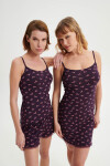 Vamp - Nočná košieľka na ramienka 19781 - Vamp blue plum L