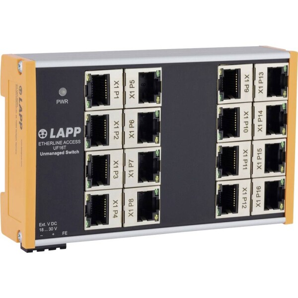 LAPP ETHERLINE® ACCESS UF16T priemyselný ethernetový switch; 21700146