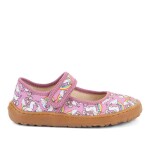 Dievčenské plátené barefoot balerínky CANVAS BALETTY WHITE/PINK FRODDO G1700437-3 - 25