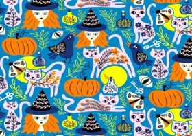 ENJOY Puzzle Zakliate mačky