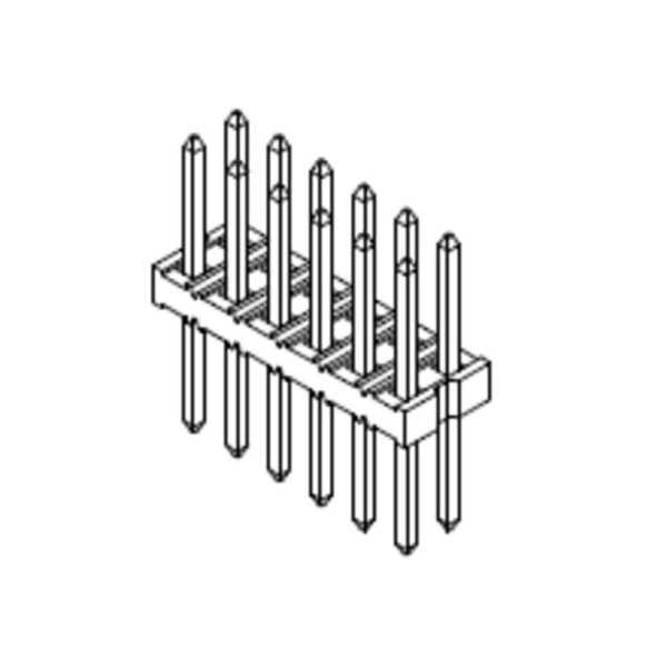 Molex vstavaná pinová lišta (štandardná) 877584616 1 ks Tray; 877584616