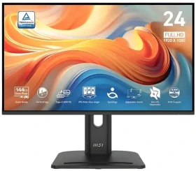 23.8" MSI PRE MP245PHGN E14 čierna / Monitor / FHD / IPS / 144Hz / HDMI+DP / VESA (PRO MP245PHGN E14)