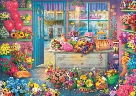 Schmidt Puzzle Farebné kvetinárstvo