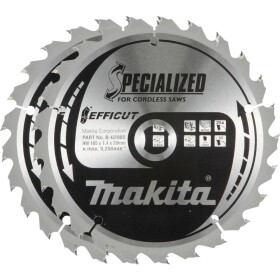 Makita B-62985-2 sada pílových kotúčov 165 x 20 x 1.4 mm Počet zubov (na palec): 25 2 ks; B-62985-2